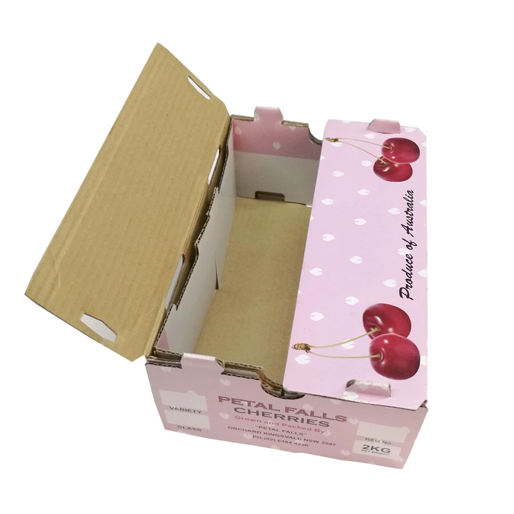 Beautiful Decoration Gift Box for Cherries Packing