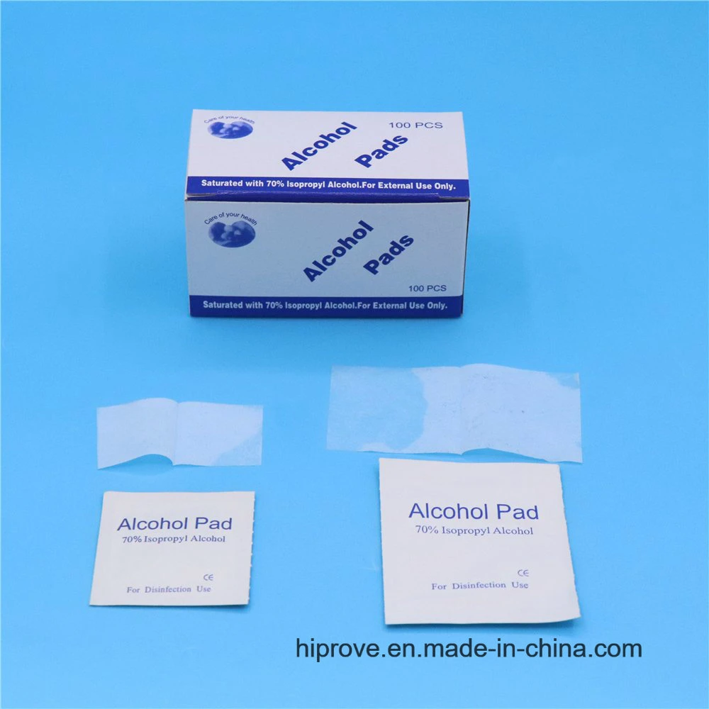 Medical Nonwoven Alcohol Pad Swab with Ce