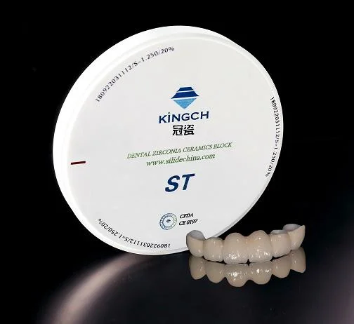 Kingch Zirconia Ht Zirconia Block Dental Lab Milling Disc for Denture