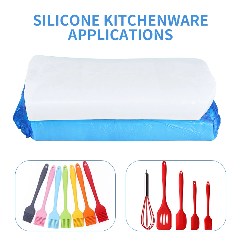 Customization High Temperature Resistance Food Grade Silicone Rubber Raw Material