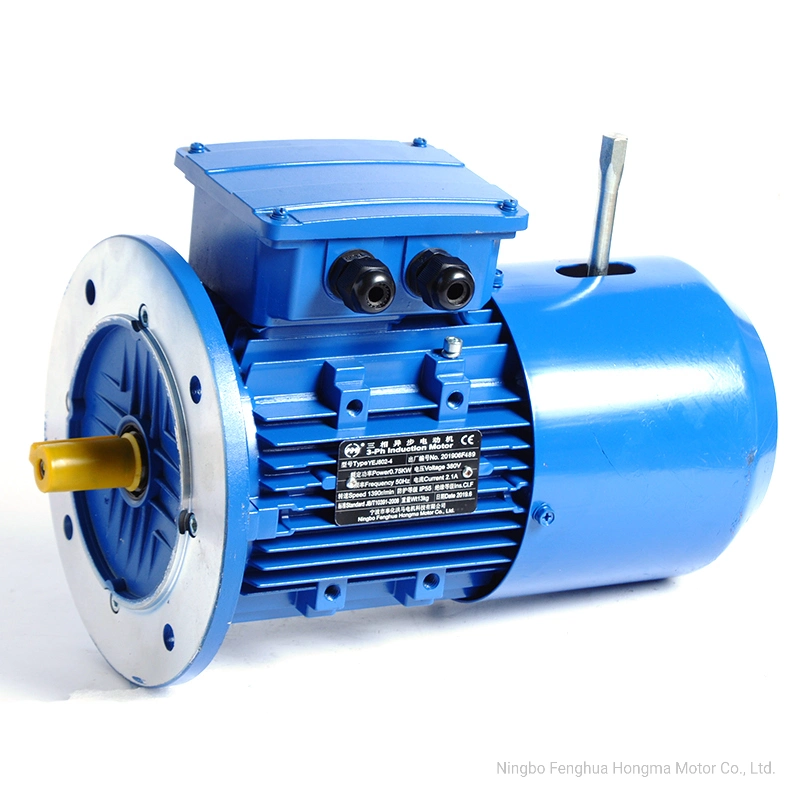 DC Motor/Three Phase Electro-Magnetic Brake Induction Motor with 4pole-0.12kw