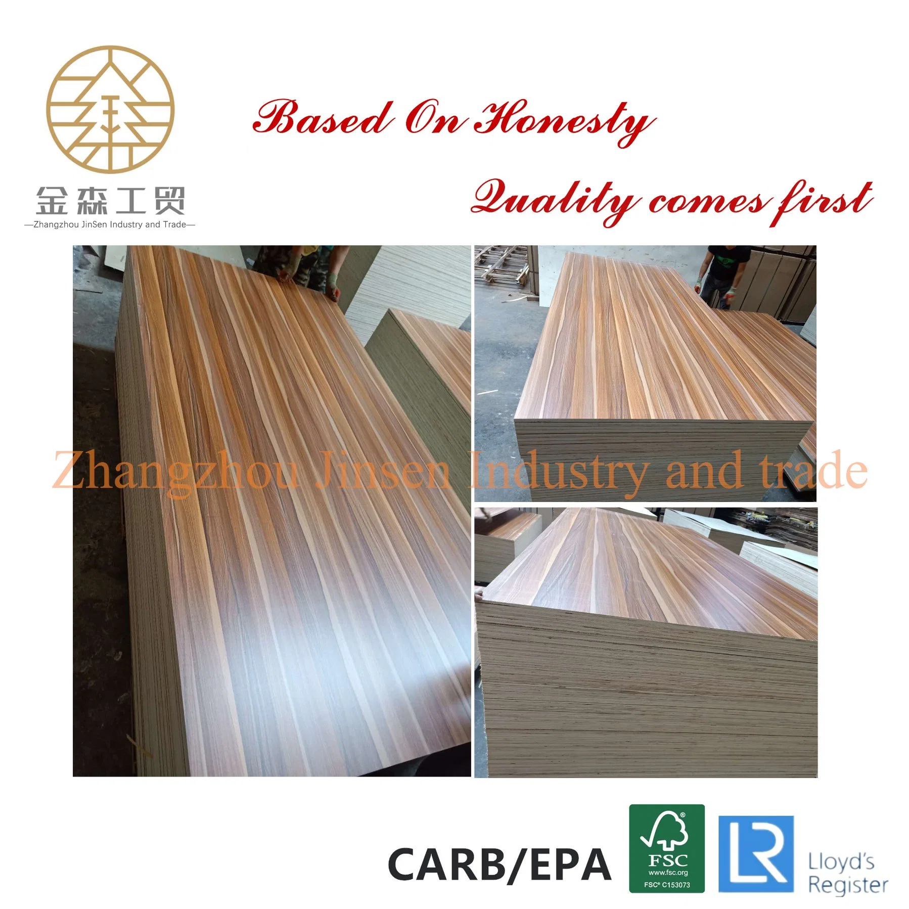 Building Materials Melamine Plywood for Furniture Manufacture Very Good Quality