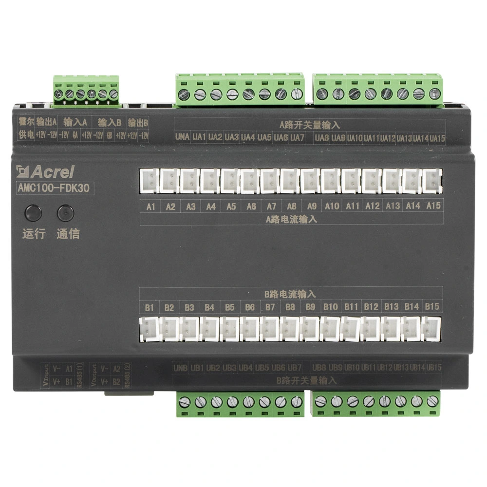 Acrel Amc100-Fak48 AC Multi-Circuit DIN Rail Monitoring Device with 48 Branch Full Electric Parameter and 1RS485 for Data Cent