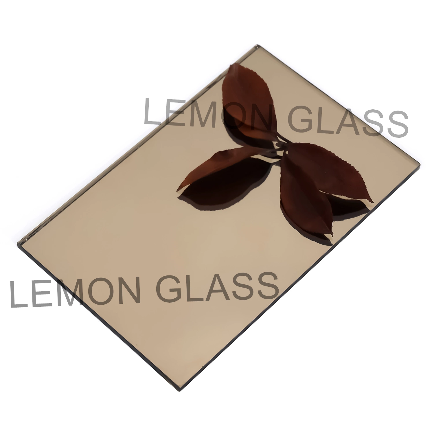 2-6 mm Bronze Double Coated Aluminum Mirror Glass