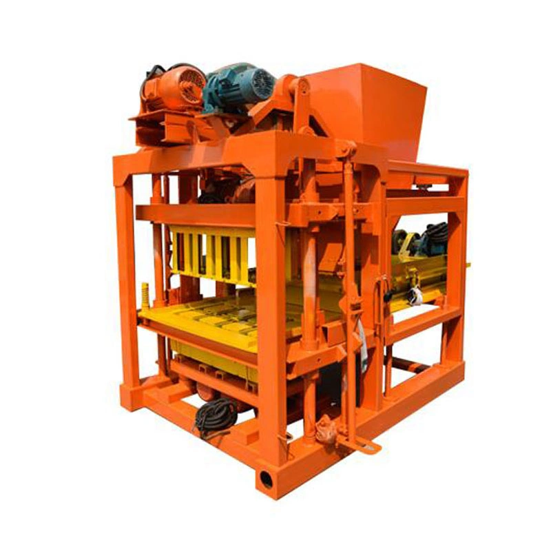 Vibrated Block Moulding Cement Brick Machine