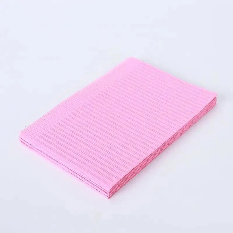 Hot Sale 3ply Waterproof Disposable Dental Patient Bib Dental Material