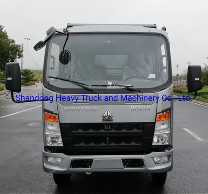 HOWO caminhões de carga Mini China 3 Ton caminhões de carga 4 Ton Light Truck 4X2 para venda