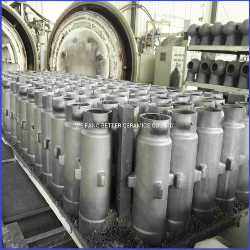 Silicon Carbide pipe/ Rbsic Radiation tubes used for indirect heating system