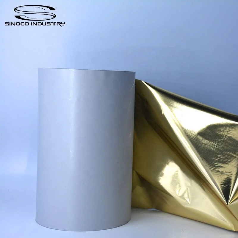 Shiny Luxury Metallic Gold Foil Resin Thermal Transfer Ribbon for Satin Nylon