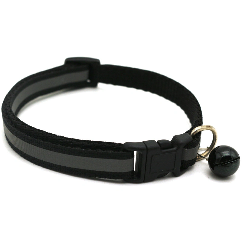 Pet Collar Reflective Strip Pet Bell Collar Suitable for Small Cats and Dogs Pet Supplies