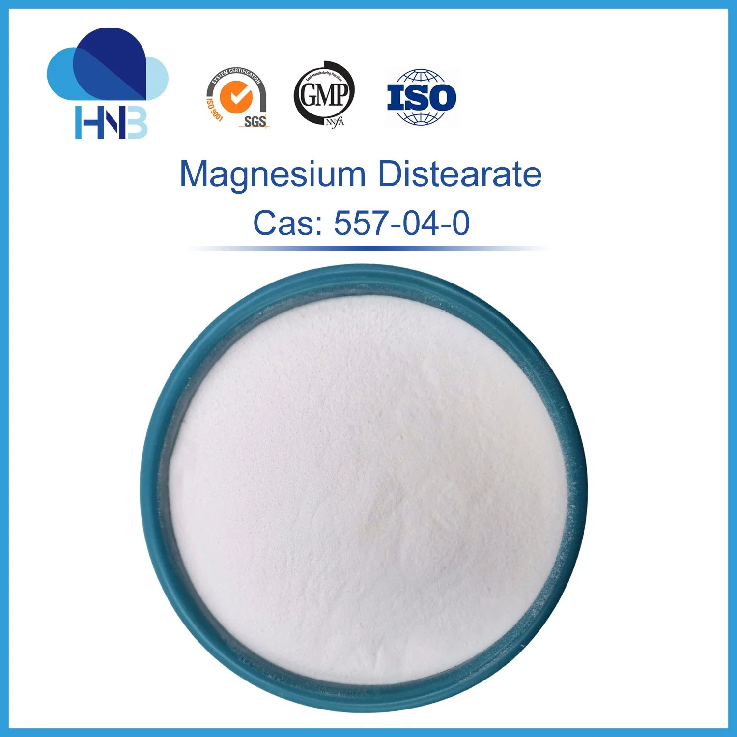 Pharmaceutical Excipients CAS 557-04-0 Magnesium Distearate Powder