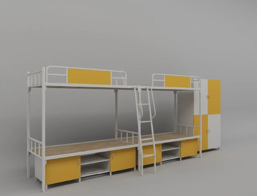 Apartamento de metal sólido clásicos Escolares cama cama litera acero