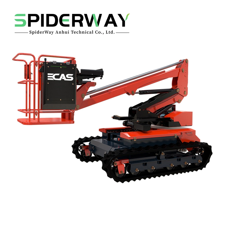 Spiderway - veículo de colheita agrícola com braço articulado de controlo do motor de 48 V CA 100 horas Para Orchard picking