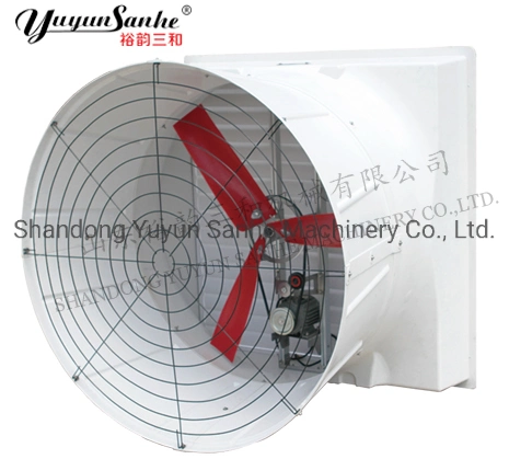 Yuyun Sanhe Djf (p) Series FRP Fiberglass Cone Ventilation Exhaust Fan Wall Window Mounted Air Cooling Cooler High Air Flow Good Qualitly