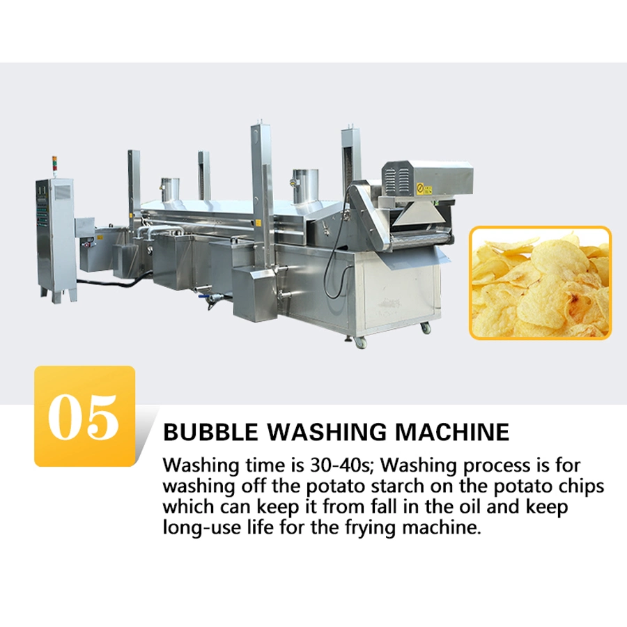 50kg-2000kg Fully Automatic Banana Chips Proceccing Making machine Sweet Potato Chips Production Line