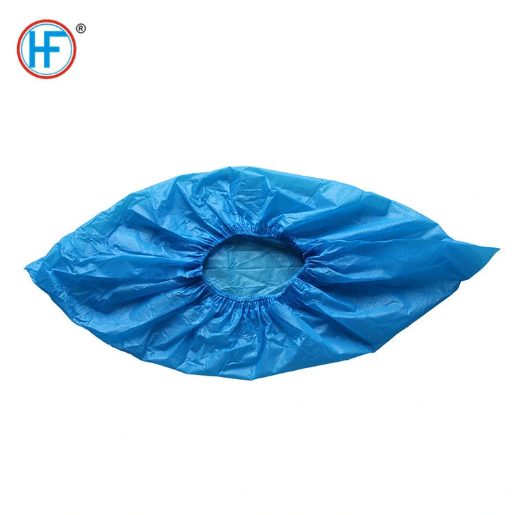 Mdr CE Approved Medical Consumable Anti Slip Overshoes Nonwoven Disposable Medical Shoe Cover