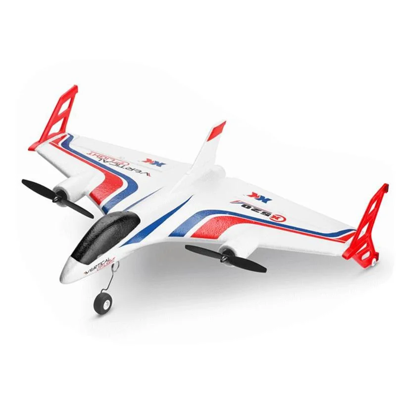 Wl juguetes X520 2.4G 6CH 5g WiFi 720p avión X520-W Fpv Vtol despegue y aterrizaje vertical 3D EPP Avión juguetes Radio Control RTF