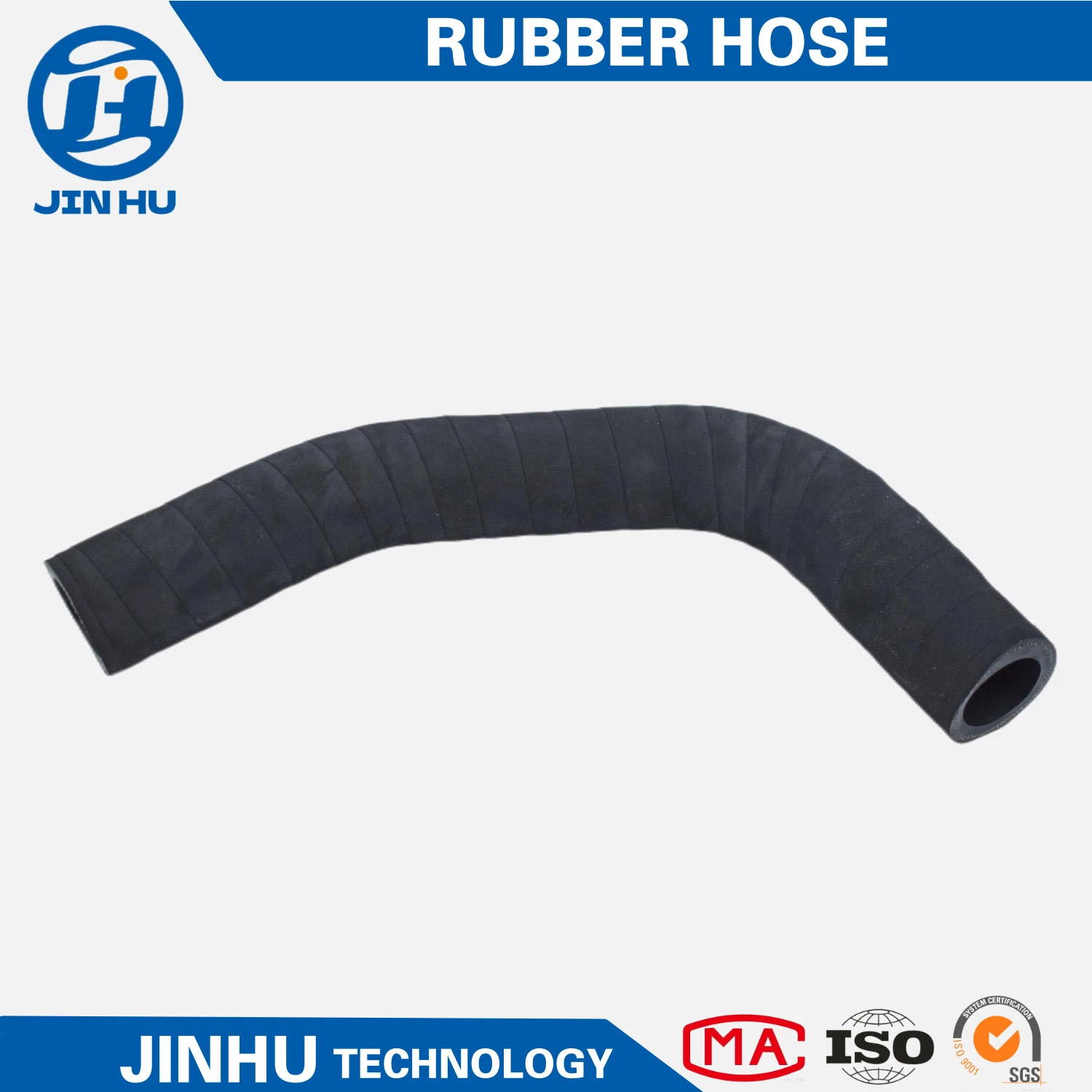 Durable Garden Hose Rubber Water Hose with Custom Length Flexible Gardening Rubber Hose