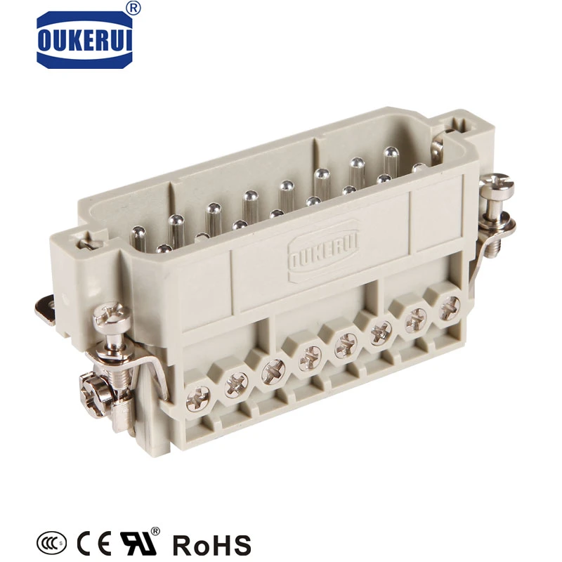 Heavy Duty Connector for Electricity Supply, Automation Control Cabinet and Other Industrial Machines