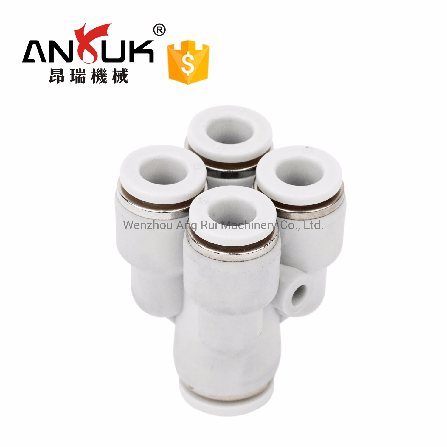 One Touch Elbow Pipe Connector Pneumatic Push Fitting