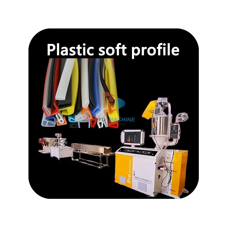 Plastic PVC Soft Transparent Strip Tape Extruder Making Machine Extrusion Production Line