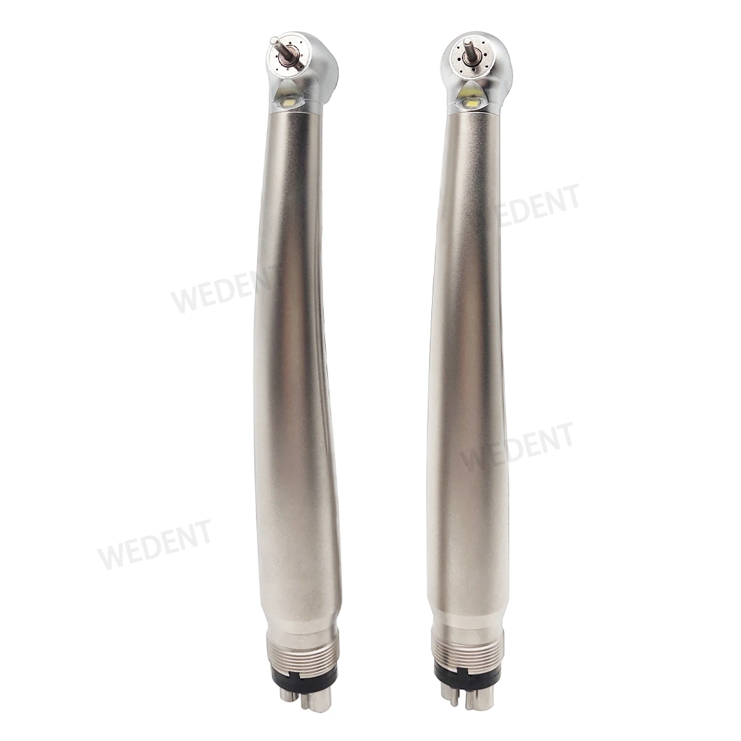 Wedent Dental Medical Product Titanium Material Turbine Dental Polishing High Speed Handpiece with LED