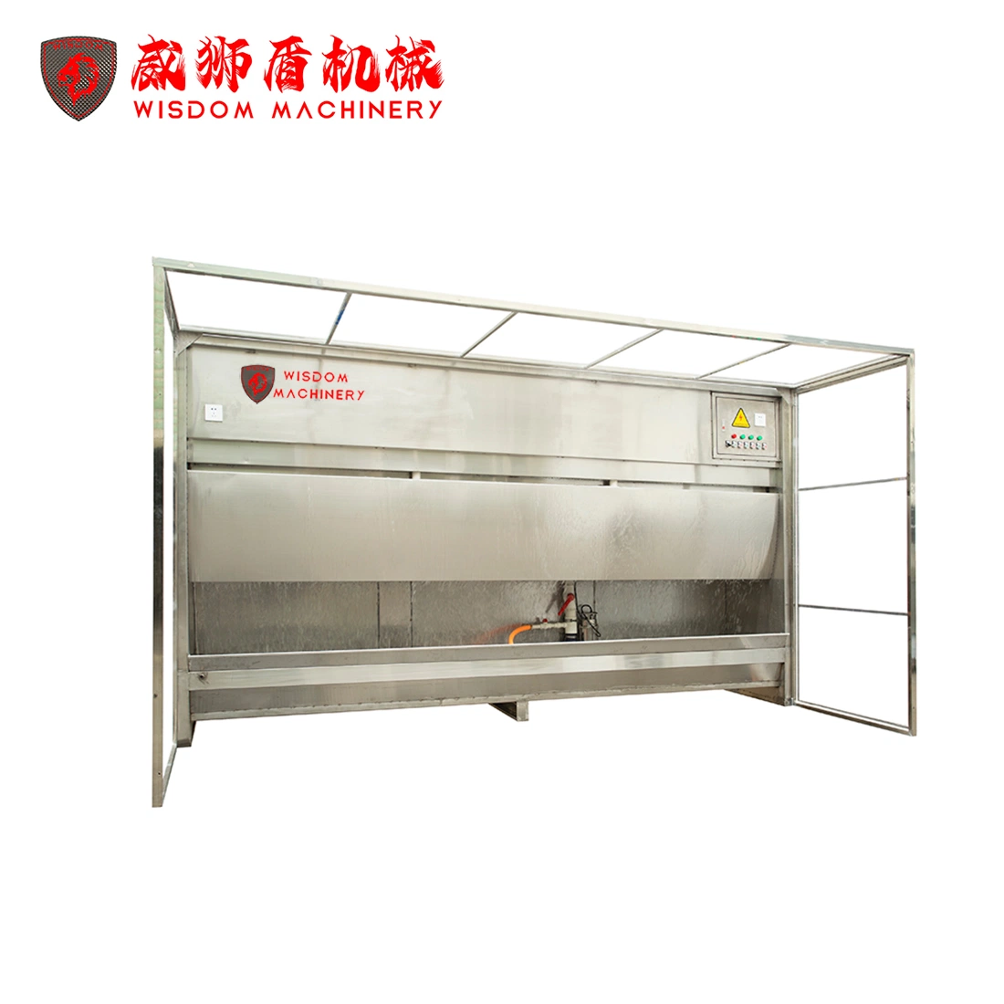 Waterfall Dust Collection Booth, Water Fall Dust Collector, Water Wall Dust Collection System Waterwall Dust Collector for Stone Firberglass Porcelain Dust
