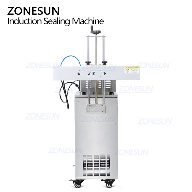 Zonesun tapa de aluminio inducción electromagnética calor continuo de la máquina de sellado