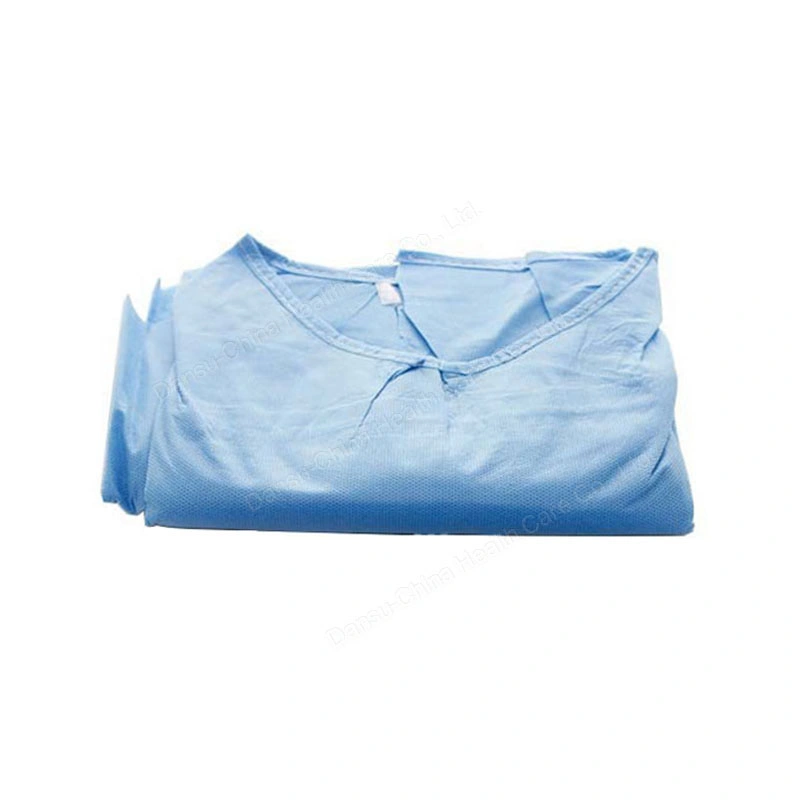 OEM Factory Level 3 SMS Fabric Drapes and Gowns Disposable Surgical Gown