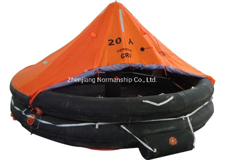 15 Persons Davit-Launched Inflatable Life Raft for Lifesaving