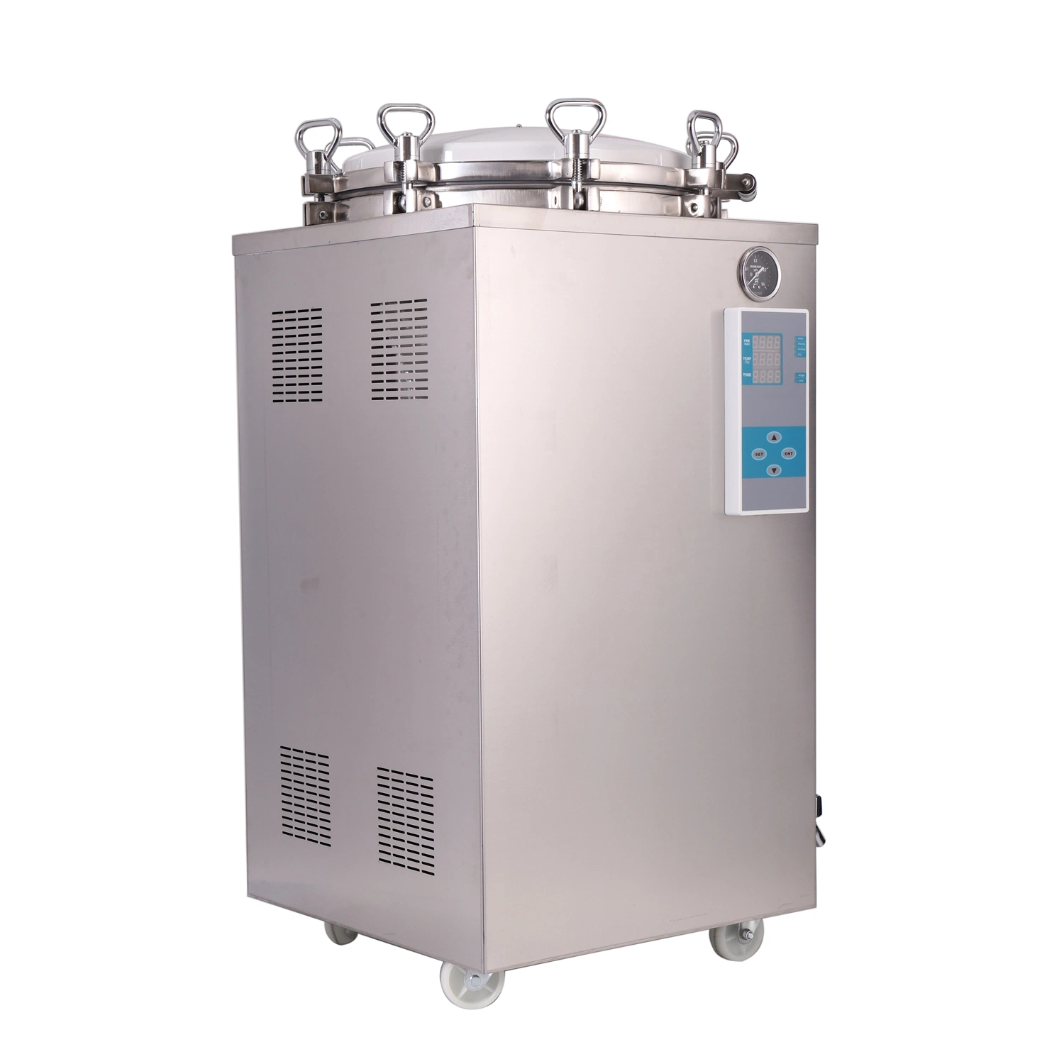 precio de fábrica de acero inoxidable Mecan esterilizar en autoclave Vertical Esterilizador a vapor para médicos de la máquina