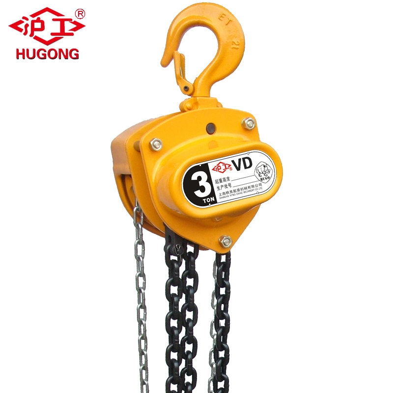 China Manufacturer of Vd Hand Chain Hoist Manual Chain Hoist Low Price