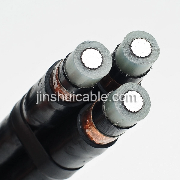 1-35kv XLPE cable de alimentación de alarma de muestra libre, cable resistente al fuego