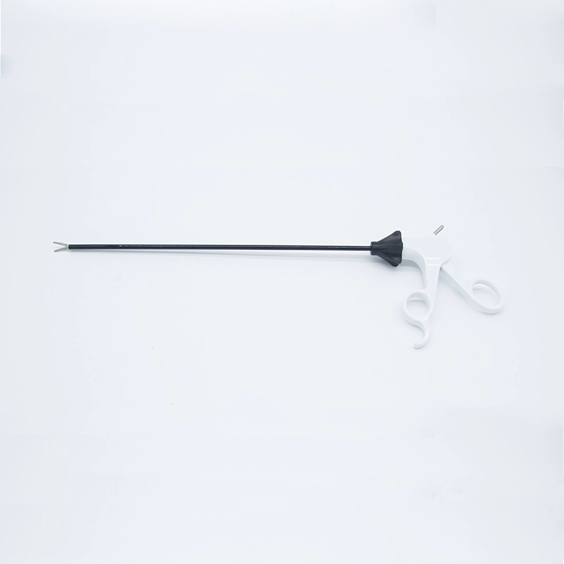 Disposable Laparoscopic Laparoscopic Curved Surgical Needle Holder Forceps Surgical Instruments