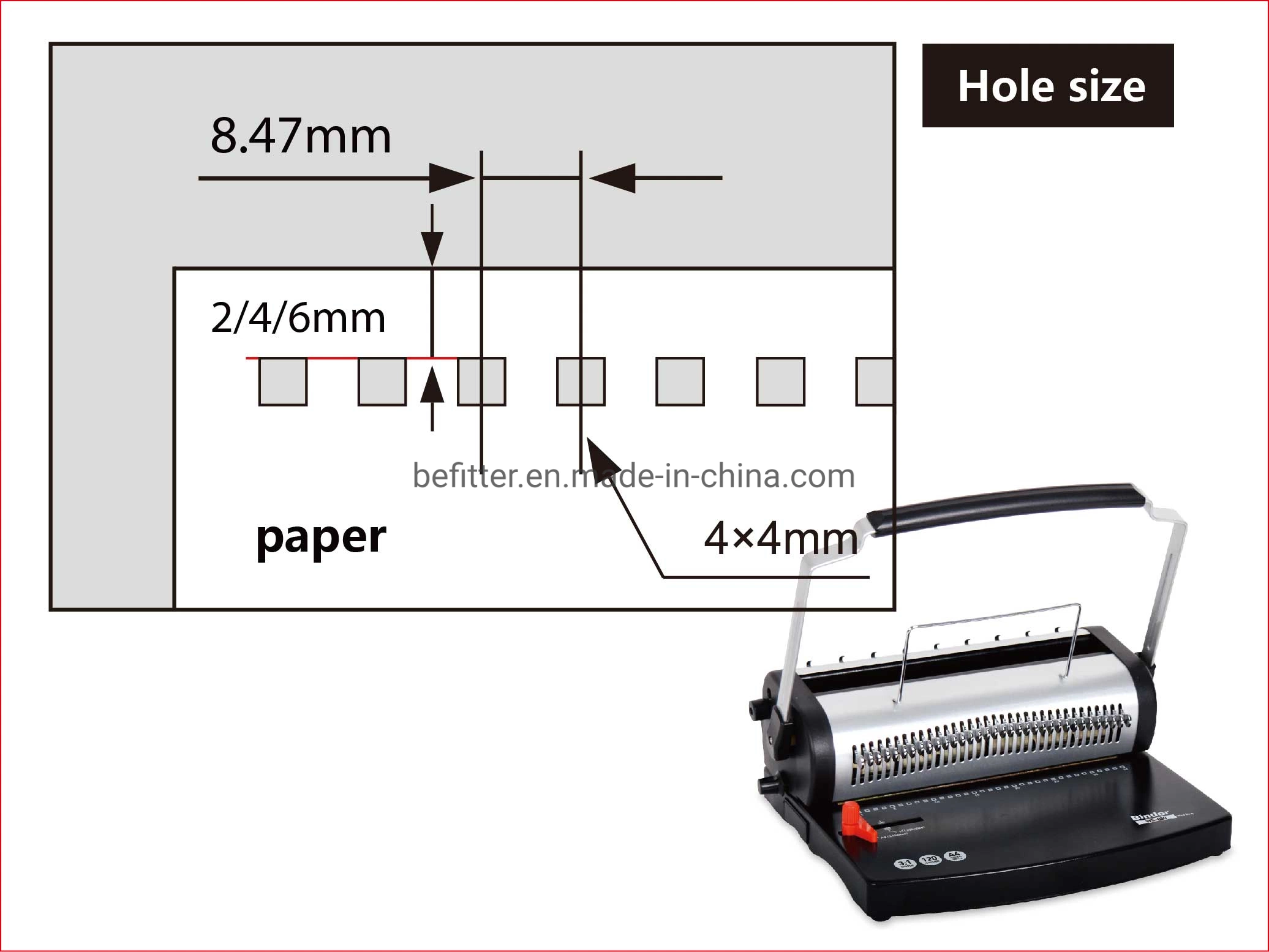 U619 U Handle Wire Binding Machine