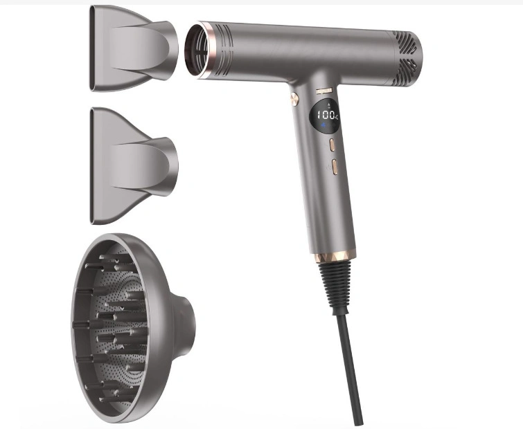 Secador de Cabelo Dryer1400W, secador de cabelo com iões negativos, profissional Salon, para uso doméstico Secador de Cabelo Multifunctional de 3 velocidades e secador de cabelo Portátil Secador de sopro de marca própria