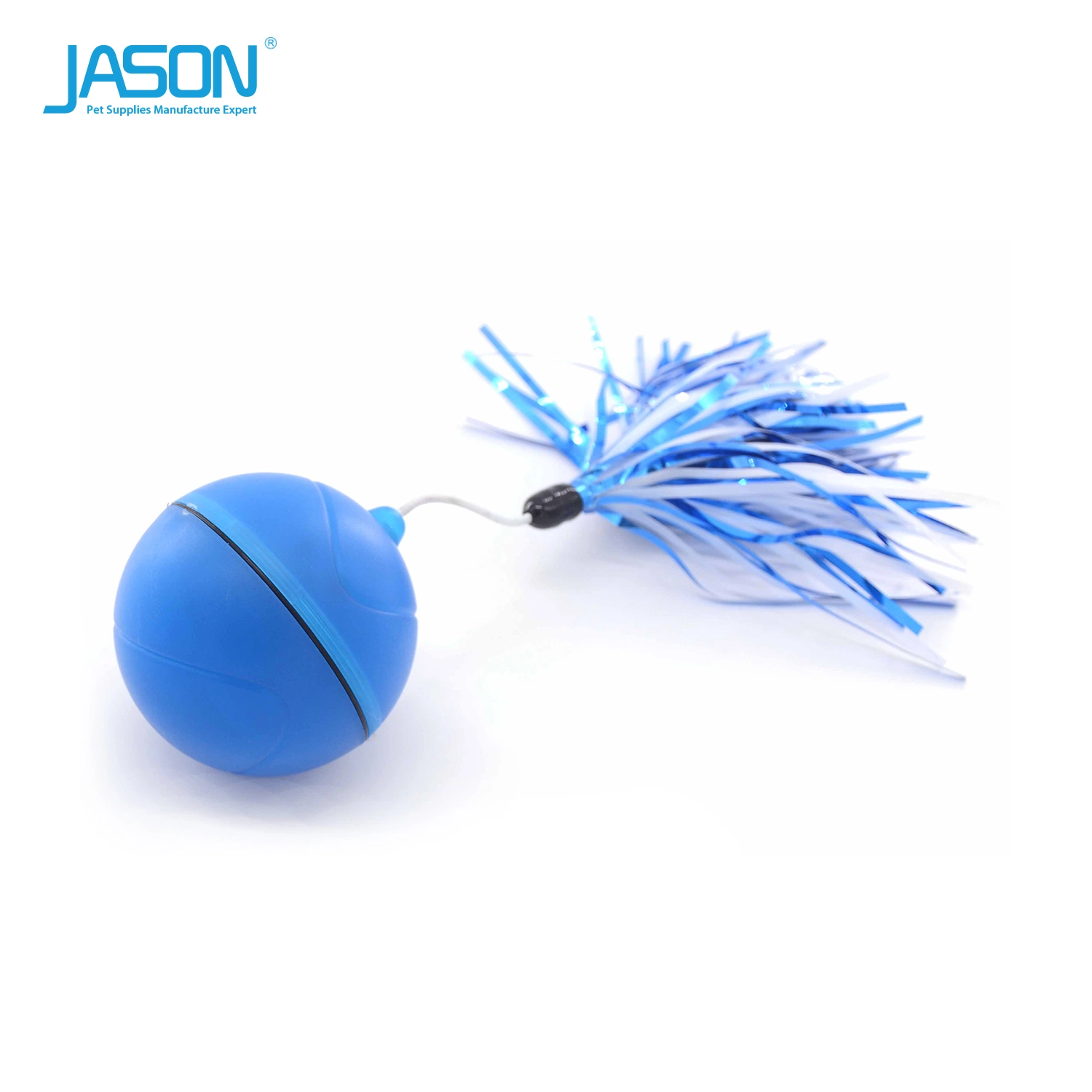 Wholesale/Supplier Funny Game Cat Toy Ball LED Ball with Feather