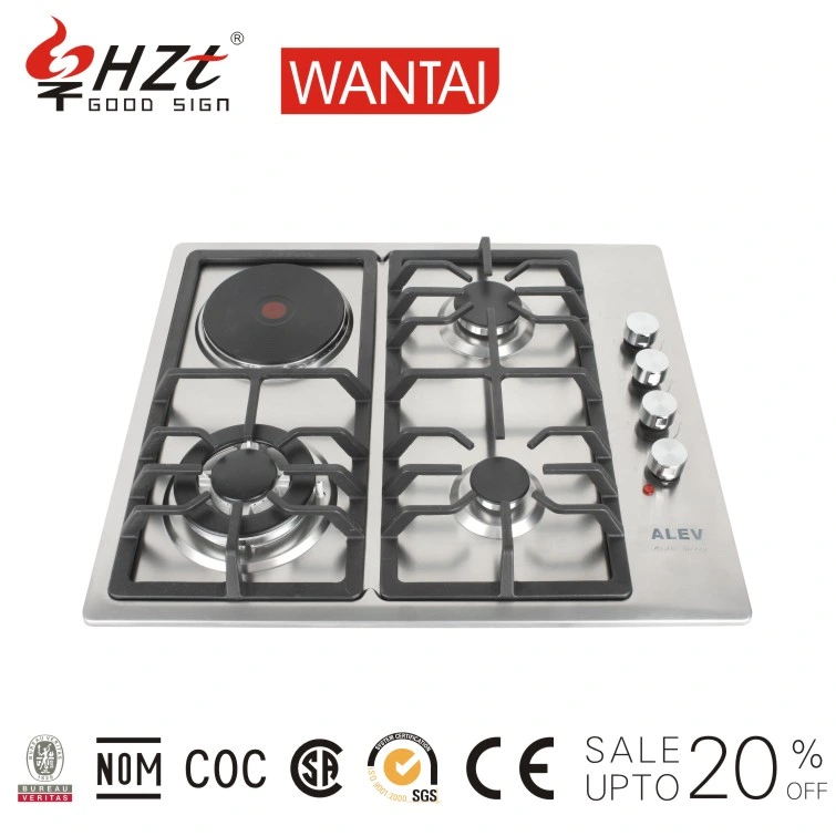 Kitchen Appliance Buitt-in Ss 5 Burner Gas Cooker