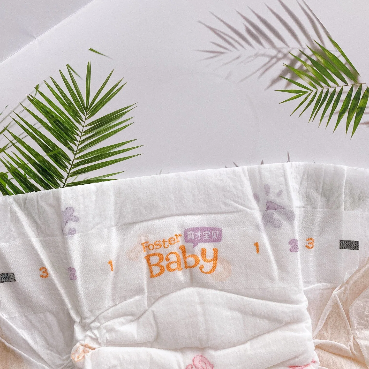 Disposable Sanitary Diaper Raw Materials Cloth Like Cotton Baby Diaper