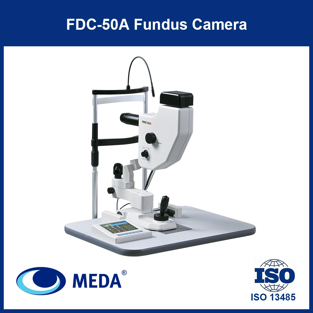 Nouvelle caméra automatique Fundus haute résolution pour l'ophtalmologie avec source lumineuse à LED