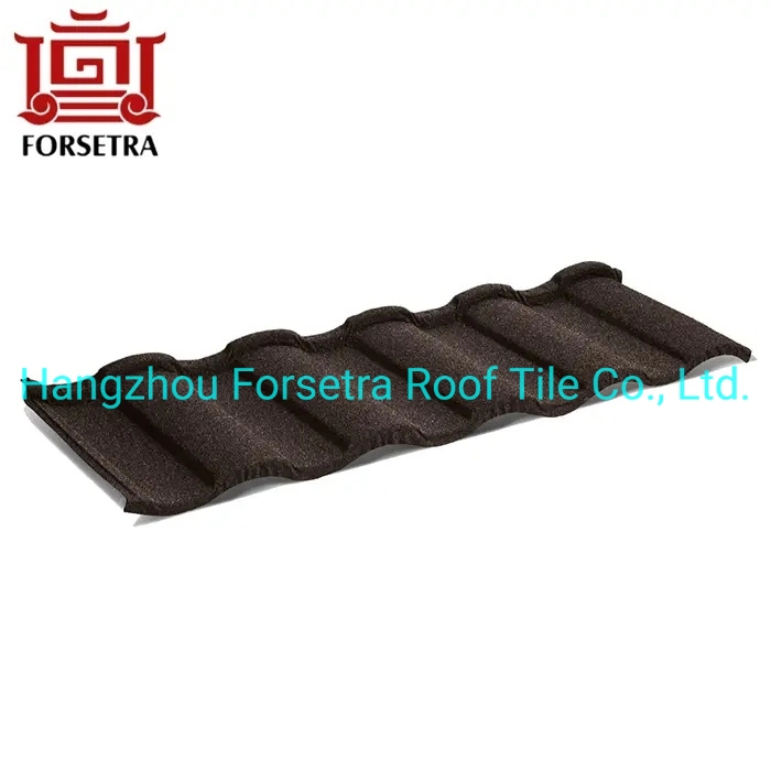 Wood Roofing Shingles Fireproof Stone Coated Roofing Sheet Construction Real Estate Building Materials