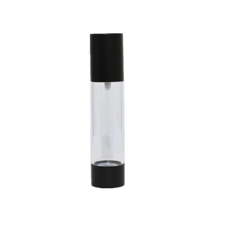 15ml 30ml 50ml Plastic Clear Airless Pump Cosmetic Bottle for Cosmetic Packaging