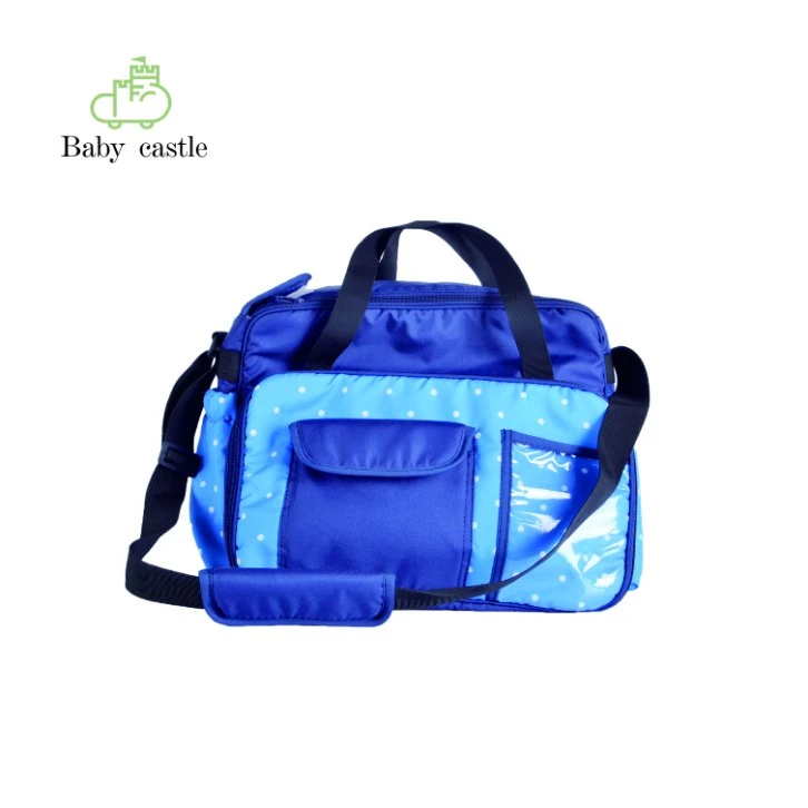 Mg04 OEM Waterproof Travel Mummy Baby Changing Feeder Diaper Bag