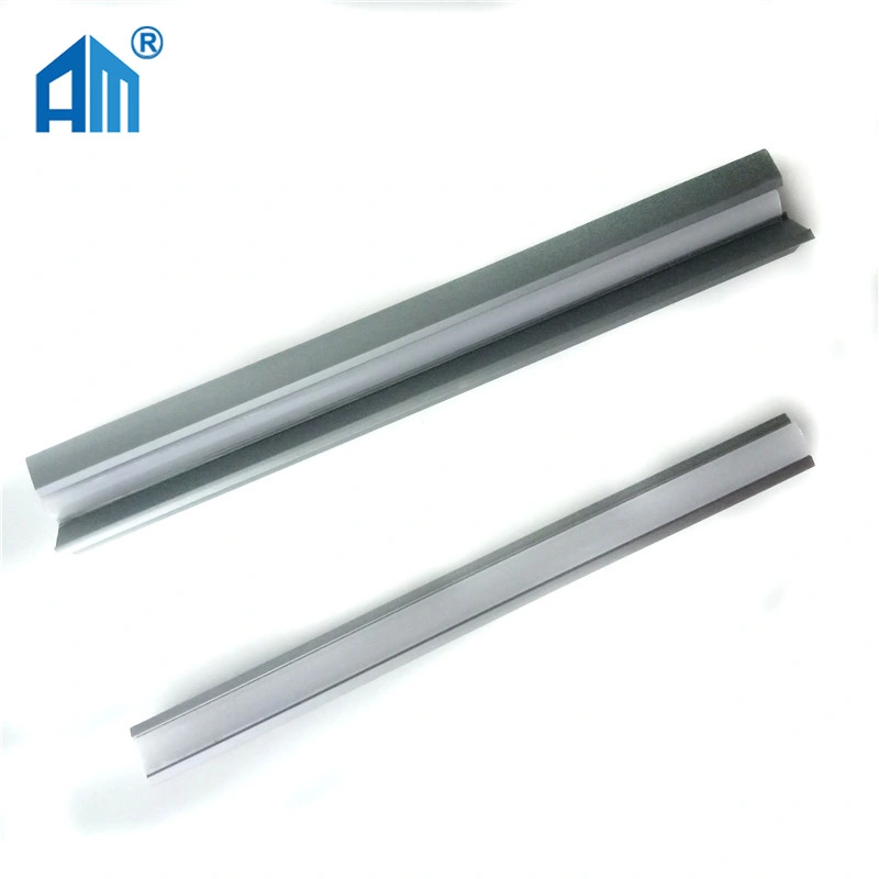 LED Aluminum Profile Bar Strip Light Skirting Board LED Profile Lighted Joint Baseboard Kitchen Plinth for Floor