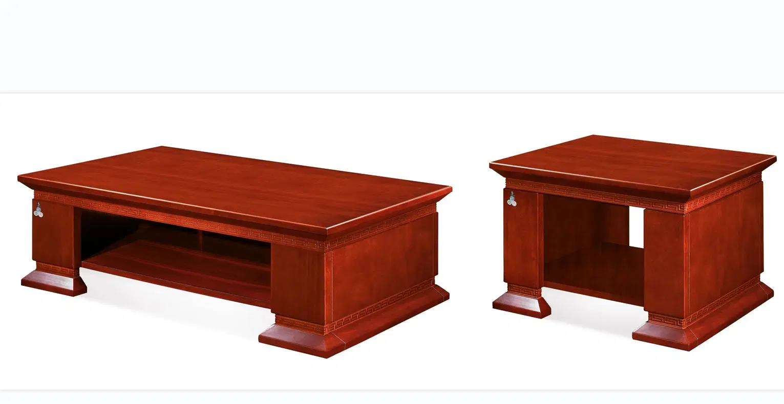 La clásica de la Oficina de alta calidad de madera maciza mesa de café