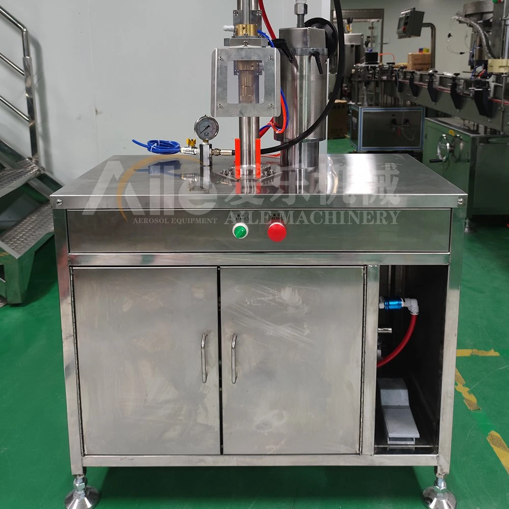 Gas Filling Equipment for LPG Aerosol Can Refilled Machine