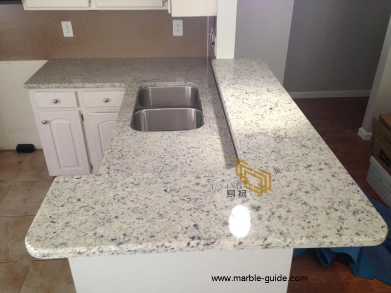 Moon White Granite Countertop for Kitchen Bathroom/Countertop/Vanity Granite Slabs Supplier