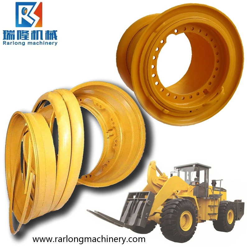 Retail Applicable Industries Steel Wheel Rims 51-24.00/5.0 for 33.00-51 Tyre