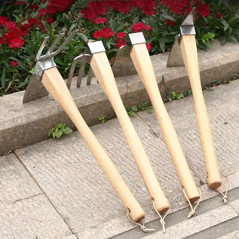 Garden Tools Full Forged Hoe H320W with Short Handle