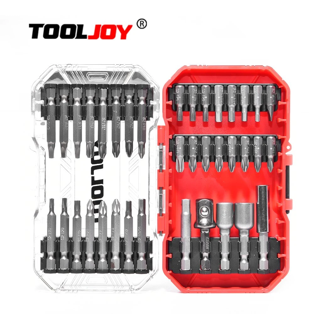 Tooljoy Drill Bits Hole Saw Cutting Set Kit/Screwdriver Set 24 in 1 Precision Magnetic Screwdriver Bit Set Laptop Mobile Phone Repair Tools Multifunctional Scre